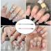 LLMSIX Rhinestones Picker Tool Dual-Ended Wax Pencil Pen Rhinestone Picker In Box Dotting Pen Rhinestones Applicator with 2 Wax Tips Twizzer for Gem Jewelry Nail Art DIY Craft (White+Yellow) - Buy Online on GoSupps.com
