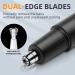 2024 Ear and Nose Hair Trimmer for Men & Women | Painless Battery-Operated Facial Hair Clipper | IPX7 Waterproof Dual Edge Blades - Buy Online on GoSupps.com