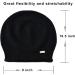 Jaxmonoy Cashmere Slouchy Knit Beanie Hat for Women - Winter Soft Warm Black Skull Cap - Buy Online on GoSupps.com