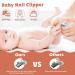 Baby Nail Clipping Set & Manicure Kit - Cute Case Perfect Gift for New Moms | Pink Fingernail & Toenail File - Buy Online on GoSupps.com