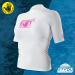 Body Glove Women's Rashguard - Basic Fitted Short Sleeve - White (Small) - Buy Online on GoSupps.com