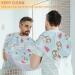 Beard Bib Apron for Men | Non-Stick Waterproof Hair Catcher | Ideal for Shaving & Trimming | Dog-Friendly Grooming Cape - Buy Online on GoSupps.com