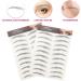  SOLUSTRE SOLUSTRE 12 Sheets Eyebrow Tattoo Stickers Waterproof Eyebrow Transfers Exfoliating Stickers for Women and Girls - Buy Online on GoSupps.com