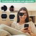 AMZVIO 2PCS Adjustable Eye Patches for Adults | 3D Medical Eyepatch for Lazy Eye Amblyopia & Strabismus | Soft Right Eye Patch for Cataract Recovery & Cosplay - Buy Online on GoSupps.com