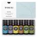 Edens Garden Top Essential Oil 6 Set Best 100% Pure Aromatherapy Intro Kit (for Diffuser & Therapeutic Use) 10 ml