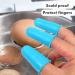 VILLCASE 15pcs Hot Glue Finger Protectors - Non-Slip Silicone Finger Sleeves for Crochet & Crafting - Buy Online on GoSupps.com