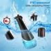Water Dental Flosser | Portable IPX7 Waterproof Oral Irrigator - 3 Modes for Teeth & Braces Care (Black) - Travel & Home Use - Buy Online on GoSupps.com
