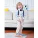 Mint Green Baby Boy Wedding Outfit Set | 4pcs Gentleman Suit with Striped Shirts, Trousers, Suspenders, Bowtie | 18-24 Months Light Blue - Buy Online on GoSupps.com