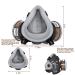Reusable Face Cover with Filters Set - Active Carbon Respirator for Painting and Protection Against Gas, Dust, Vapors, and Fumes - Ideal for Painting, Staining, Car Spraying, Sanding, and Cutting - Buy Online on GoSupps.com