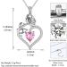 Cute Cat Necklace with Sparkling Zirconia Crystal Birthstone Pendant Necklace for Girls Womens White Gold Over 925 Sterling Silver Animal Necklace Birthstone Jewelry Sweet Present Girlfriend Sisters J October-Tourmaline - Buy Online on GoSupps.com