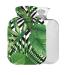 Exotic Jungle Palm Leave's hot water bottle with cover 1 l small warm-up bag for pain relief back pain hot and cold therapy BPA-free