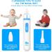 Bellababy Baby Nasal Aspirator | Rechargeable Nose Sucker with 3 Suction Levels and Light Function | Anti-Backflow | Portable Carrying Bag | Mute Operation (Dark Blue) - Buy Online on GoSupps.com