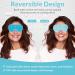 MIVORA Cooling Gel Mask for Puffy Eyes - Hot Cold Therapy for Migraine, Dark Circles, Sinus Pain - Reusable and Soothing - Light Blue - Buy Online on GoSupps.com