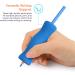 Special Supplies Long Foam Pencil Grips - Colorful Cushioned Holders for Handwriting, Drawing, Coloring - Ergonomic for Kids and Adults - Right or Left-Handed - Reusable (6 Pack) - Buy Online on GoSupps.com