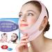 Adjustable Anti-Snoring Chin Strap for CAPA Users with 60 pcs Mouth Tape - Pink - Buy Online on GoSupps.com