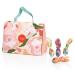 Venchi - Petit Sac Cadeau Camelia 17 Petits ufs au Chocolat aux Fruits Secs Entiers 200 Gr Sans Gluten Collection Printemps Venchi Id e Cadeau Mini Sac