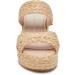 Dolce Vita Women's Latoya Heeled Sandal 9 UK Lt Natural Raffia - Buy Online on GoSupps.com