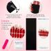 Buy Ceboic Self-Adhesive Nail Foils - 22pcs Red Gel Nail Polish Stripes - Salon Quality Full Wraps for Fingers & Toes - Ideal for UV/LED Lamp - Buy Online on GoSupps.com
