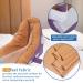 Heel Protectors Foot Pillow for Pain Relief | Pressure Ulcer Cushion for Elderly Care | Egg Shell Foam Heel Protector for Home Health Care - Buy Online on GoSupps.com