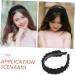 VINTORKY Fishbone Braid Headband Women Headband Braided Wig Hair Hoops Braided Wig Headband Women Hair Hoops Headdress Braid Headband with Teeth Women Hair Accessory Hair Accessories - Buy Online on GoSupps.com