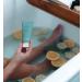 Theorie Nourishing Body Scrub with Marula, Argan & Coconut Oil | Eco-Friendly Pumice, Vegan & Cruelty-Free | Amber Rose Fragrance - 200mL - Buy Online on GoSupps.com