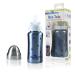 Pacific Baby Hot-Tot Insulated Stainless Steel Infant Baby Eco Feeding Bottle Anti-Colic Nipple 7 Ounce Blueberries