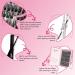 320 Pcs 40D-C Mixed 3D Fluffy Cluster Lashes for DIY Extensions - Self Application At Home | 8-16 mix - Buy Online on GoSupps.com