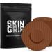 Skin Grip Adhesive Patches for Freestyle Libre 2 Waterproof & Sweatproof for 10-14 Days Pre-Cut Adhesive Tape Continuous Glucose Monitor Sensor Cover 20 Pack Chocolate