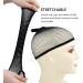 Yamel Mesh Wig Cap Net 4 Pieces - Black Hair Mesh Net Wig Caps for Women Men Kids - Buy Online on GoSupps.com