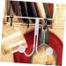 Hemoton 2pcs Double Hook Coat Hangers Towel Rack Clothes Hangers Hooks Door Hook Hanger Nail Hat Hook 14x9cm White - Buy Online on GoSupps.com