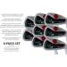 Custom XL XXL Irons Golf Club Set with Free Matching Sand Wedge | Power Back T11 +2 Irons | Big and Tall Extra Long | 4-PW Set - Buy Online on GoSupps.com