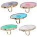 Healeved 5pi ces Palette de Manucure R sine Outils pour Nail Art Palette de Couleurs pour Ongles Accessoire de Manucure Style Al atoire