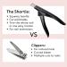 Mylee Shortie Nail Extension Clipper - Professional Tool for Precise & Durable Acrylic Nails Prep - Buy Online on GoSupps.com