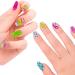 Townley Tween 96 Pcs Press-On Nails Set with 3D & Glow-In-Dark False Nails - Pre-Glue Acrylic Kit for Tweens - Perfect for Gifts, Parties, Sleepovers! - Buy Online on GoSupps.com