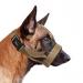 Heele muzzle for dog with head belt dog mucky basket.