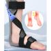 ZJchao Drop Foot Brace - Elastic Ankle Support for Foot Drop Improve Gait & Posture - Compression Orthosis for Men & Women - Buy Online on GoSupps.com