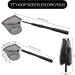 San Like Collapsible Telescopic Fishing Net with Sturdy Pole Handle - 36/43/71/98 inches - Ideal for Saltwater and Freshwater Fishing - 49 inch, Black - Buy Online on GoSupps.com