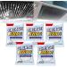 Grease Away Powder Cleaner Multifunctional Cleaning Powder Home Kitchen Sink Detergent Instant Grease Removal Oven Cookware Cleaner for Kitchen Sink Oven Cookware Bathroom (5Packs)