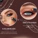 Creamy Eyeshadow Stick 6 Colours Eye Pen - Shiny Pencil Multi-Use Long-Lasting Hold for Everyday Look Eye Base for Women Makeup - Buy Online on GoSupps.com