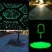 300 Colorful Fluorescent Stones - Bright Garden Pebbles for Walkways Aquariums & Lawn Decoration (Green 17x13mm) - Buy Online on GoSupps.com