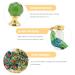 Beaupretty Vintage Peacock Perfume Bottle - Elegant Green Crystal Essential Oil & Fragrance Decor - Buy Online on GoSupps.com