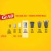 Glad Blue Recycling Bags - regular 74 litres - 40 Trash Bags 40 count Made in Canada of Global Components Blue 40 count (Pack of 1) Recycling Bags - Buy Online on GoSupps.com