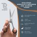 TOLERA Hairdressing Scissors Set with Case | Sharp & Precise Unisex Hair Cutting Scissors (Silver) - Shop Internationally - Buy Online on GoSupps.com