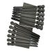 12Pcs Dividing Duck Bill Clips, Clamp Hair Styling Clips Hairpin Metal Hairdressing Sectioning For Salon Styling Tools (Black)