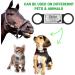 Natiform Personalized Dog Tags Slide-On Pet ID Tags Fun Wild Flower Frame Design Stainless Steel Dog Name Tags Engraved No Noise Customized Pet Identification Tags(S Silver) - Buy Online on GoSupps.com