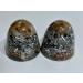 2 Power Dome Tower Busters Crystal Orgone Generator Energy Accumulator 7.83Hz/432Hz/528Hz/Advance Harmonics Many Beautiful Ingredients and Colors!! pd2(Crystal Clear)