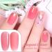 Pink Nail Varnish - Quick Dry Nail Polish - Glossy Vegan Nail Polish - Long Lasting Nail Varnish Non Chip - No Bake UV Lamp Pale Pink Nail Polish Hard Wearing For Manicure At Home Light Pink - Buy Online on GoSupps.com