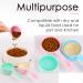 Food Grade Melamine Scoop Set - 1 Cup and 1/2 Cup Pink Scoops for Pet Food, Flour, Candy - Plastic Dry Measuring Cup for Canisters and Freezer - Buy Online on GoSupps.com