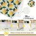 5Pcs/Set Reusable Paper Towels Washable Fruits Print Dish Towels for Kitchen Soft and Absorbent Dish Cloths Quick Drying Dish Rags for Washing Dishes - Buy Online on GoSupps.com
