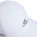 adidas Women's Superlite Relaxed Fit Performance Hat - White/Silver Reflective - One Size - Buy Online on GoSupps.com